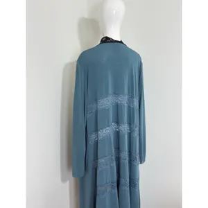 Soft Surroundings Magic Fairy Robe 1X NWT Teal Lace Trim Sleepwear thumbnail 6