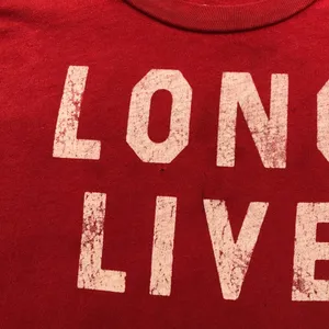 Long live rock ‘n’ roll kids tee Size XS thumbnail 2
