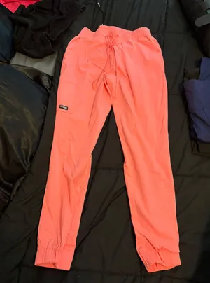 hot pink greys anatomy scrub pants thumbnail 1
