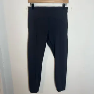 LULULEMON- Instill High-Rise Tight 25" Black Athletic Leggings Workout Running thumbnail 2