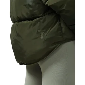 TOAST SOCIETY PLUTO KHAKI GREEN PUFFER JACKET Hooded Patch Pocket‎ EUC Size M thumbnail 5