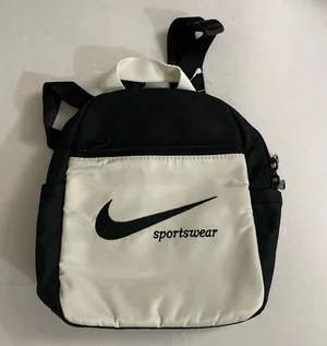 Nike Sportswear NWT Black and Beige Mini Backpack thumbnail 1