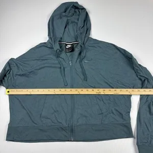 NIKE WOMEN SPORTSWEAR Full Zip TRIBLEND CLUB HOODIE Size‎ M thumbnail 3