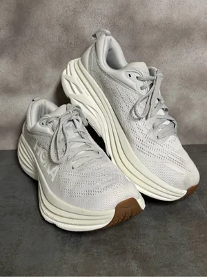 Hoka One One Bondi 8 Women’s Running Shoes Lunar Rock/Nimbus Cloud Size 9B thumbnail 15