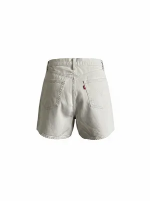 Levi’s Women's‎ High-Rise Casual Shorts in Light Beige-Linen thumbnail 2