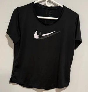Nike Women's Black Short Sleeve Tee thumbnail 1