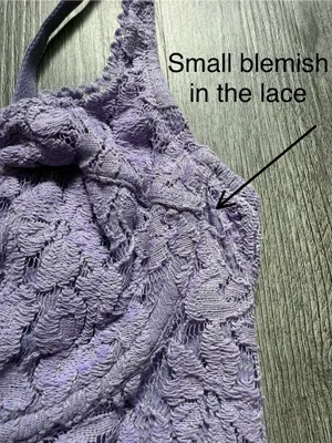 Urban Outfitters Adelaide Lace Mini Dress Lilac Purple Large Stretch thumbnail 10
