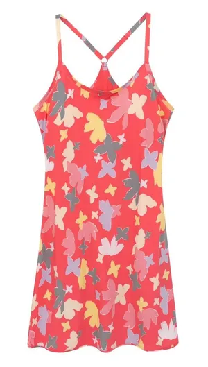 Outdoor Voices Exercise Dress Womens XL in Slice Of Life Pink Floral‎ Athletic thumbnail 1