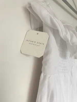Altar'd State Strapless Dress thumbnail 3