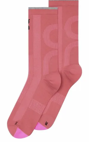 On Cloud Elite Run Sock High Women's Size 4-6 Raspberry/Pink New thumbnail 1