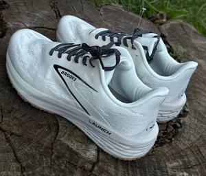 Brooks Men's Launch 11 Neutral Running Shoe White Size 7 thumbnail 1