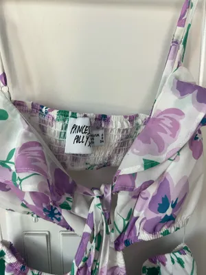 Princess Polly Floral Mini Dress thumbnail 4