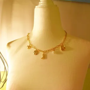 Gold Western Charm Necklace thumbnail 3