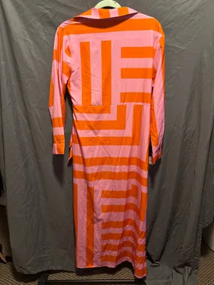 Pink and orange dress thumbnail 5