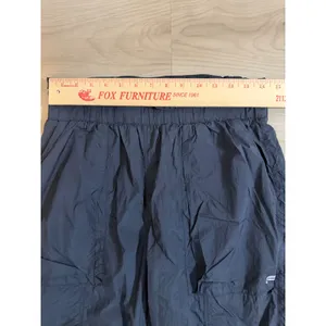 Fabletics Jogger Pants Black M Womens Nylon Activewear Lightweight High Rise thumbnail 8