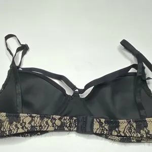 Designer Black Lace‎ Bikini Top Black Size XS thumbnail 5