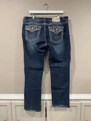 Miss Me Easy Ankle Skinny Mid Rise 34x29 thumbnail 3
