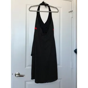 Y2K Polka Dot retro halter dress thumbnail 3