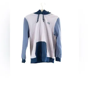 The North Face Blue and White Color Blocked Sweater thumbnail 2