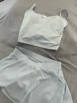 Hollister baby blue matching set thumbnail 3