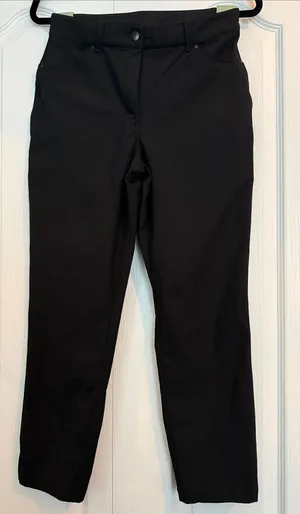 lululemon athletica Black Straight-Leg Women's Pants thumbnail 1