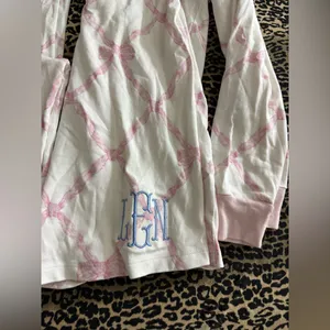 The Beaufort Bonnet Company Bow Pink/white Pajama Set Size Small‎ thumbnail 2