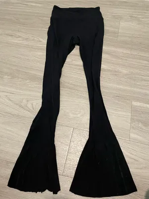lululemon athletica Black Flare Leggings thumbnail 1