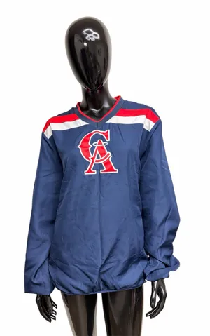 Vintage Anaheim Angels Cooperstown Collection Pullover Windbreaker thumbnail 1