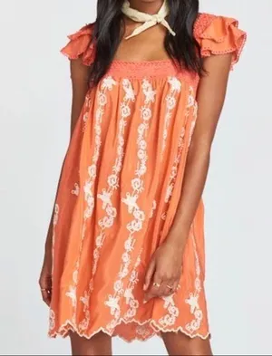 Show Me Your Mumu Orange Dress thumbnail 1