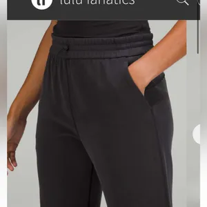 Lululemon Soft-stream High-Rise Pants Black Sz 10 thumbnail 3