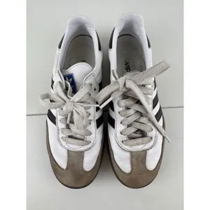 Adidas Samba Classic Retro Leather Sneakers Shoes Womens Size 5‎ Streetwear thumbnail 4
