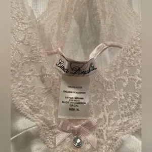 Linea Donatella White slip dress size XL thumbnail 3