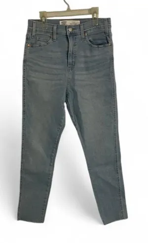 Levi's Signature Heritage High Rise Skinny Women's 6 Waist 28" Light Jeans thumbnail 1