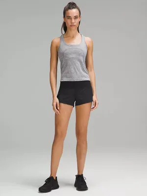 Lululemon Speed Up Low-Rise Lined Short 2.5", Black, Size 12, NWT thumbnail 4
