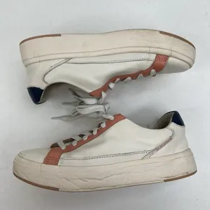 Kizik Vegas Clover Men’s 4.5 Women’s 6 Hands Free Shoes Sneakers Coral‎ Cream thumbnail 4