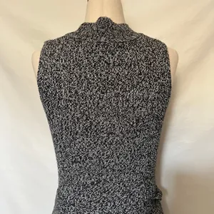Y2K Great American Sweater Mockneck Dress Sz M Scandi Office Academia Bodycon thumbnail 10
