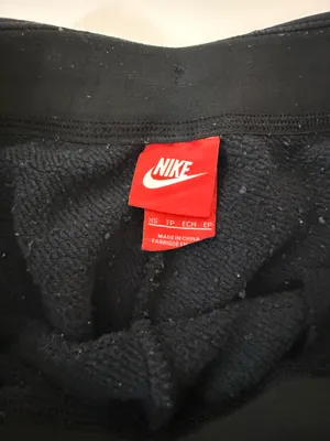 Nike Sportswear Club Fleece Jogger Sweatpants Black Logo Mid-rise thumbnail 7