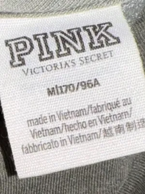 Victoria’s Secret pink green sweatshirt sweater thumbnail 3
