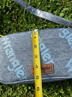 NWT Wrangler Denim Style Small Canvas Women’s Purse thumbnail 7