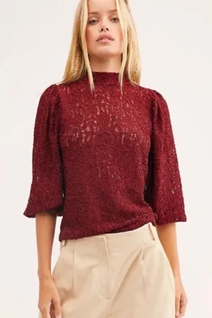 Free People Sweet Talk Size Small Top thumbnail 1