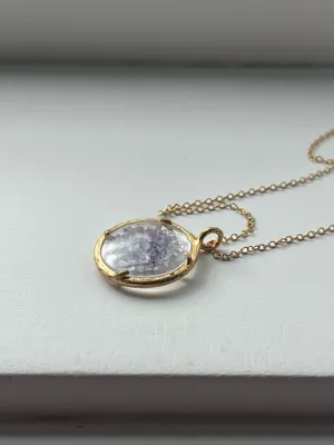 Catherine Weitzman birthday shaker necklace Gold thumbnail 4