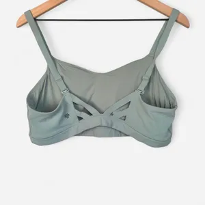 Athleta Seafoam Green Sports Bra Size 1X thumbnail 2