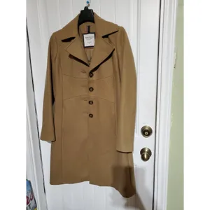 TOMMY HILFIGER WOMEN'S SINGLE-BREASTED WALKER COAT , Size US 4 thumbnail 2