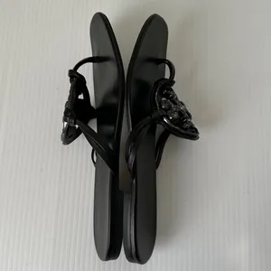 Tory Burch Jeweled Miller Sandals Perfect Black, 9.5 thumbnail 8