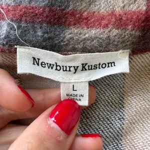 Newbury Kustom Tartain Plaid Flannel Over Shirt Jacket thumbnail 10