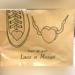 Handmade Vintage UNIVERSITY OF MIAMI HURRICANES Wood Lace-A-Majigs for Shoe Laces - New thumbnail 4
