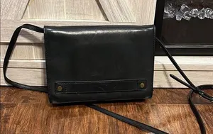 Madewell The Morgan crossbody leather bag thumbnail 1