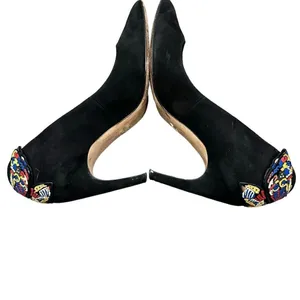 Christian Dior Bee Accent Suede Slingback Pumps size 36.5 thumbnail 6