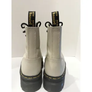 Dr. Martens Audrick 8-Eye Platform Combat Boots In Beige Women’s Sz 7 thumbnail 2