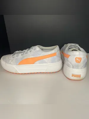PUMA Kaia Platform Hazy Summer Women's Sneakers Tie-Dye Peach Blue White Size 10 thumbnail 2